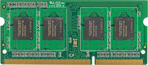 Память DDR3 4Gb 1600MHz Patriot PSD34G160081S RTL PC3-12800 CL11 SO-DIMM 204-pin 1.5В single rank Re PSD34G160081S
