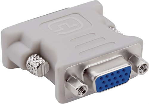 Адаптер Buro DVI-I(m) VGA (f) 13889
