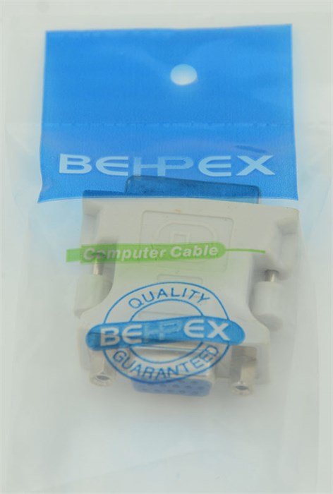 Переходник DVI-I(m) VGA (f) серый 13914