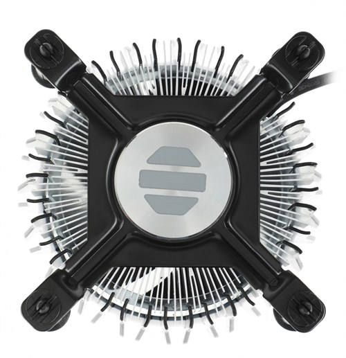 Устройство охлаждения(кулер) Intel RS1 M23905 Soc-1700/1851 черный 4-pin 18-36dB Al 65W 260gr brown  RS1 M23905