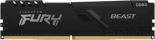 Память DDR4 16Gb 3600MHz Kingston KF436C18BB/16 Fury Beast Black RTL Gaming PC4-28800 CL18 DIMM 288- KF436C18BB/16