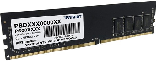 Память DDR4 16Gb 2666MHz Patriot PSD416G266681 Signature RTL PC4-21300 CL19 DIMM 288-pin 1.2В single PSD416G266681