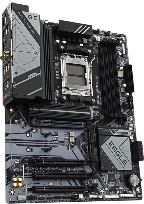 Материнская плата Gigabyte B650 EAGLE AX Socket AM5 AMD B650 4xDDR5 ATX AC`97 8ch(7.1) GbLAN RAID+HD B650 EAGLE AX