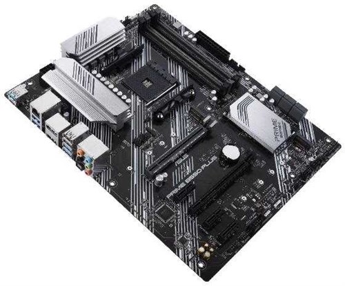 Материнская плата Asus PRIME B550-PLUS Soc-AM4 AMD B550 4xDDR4 ATX AC`97 8ch(7.1) GbLAN RAID+HDMI+DP PRIME B550-PLUS
