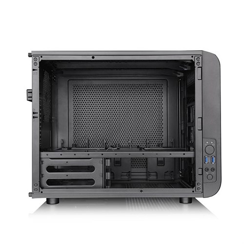 Корпус Thermaltake Core V21 черный без БП mATX 11x120mm 7x140mm 2xUSB3.0 audio bott PSU CA-1D5-00S-1WN