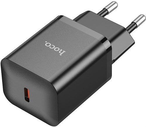 Сетевое зар./устр. Hoco N27 Black 20W 3A+2.22A+1.67A (PD+QC+AFC) USB-C универсальное черный N27 BLACK