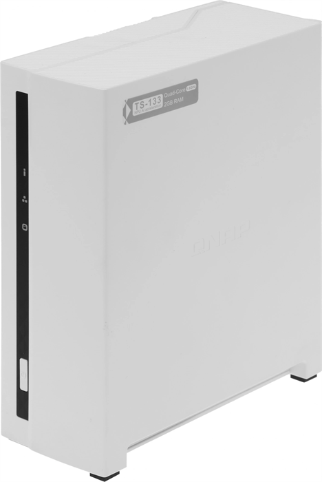 Сетевое хранилище NAS Qnap TS-133 1-bay настольный Cortex-A55 RK3566 TS-133