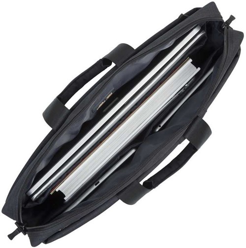 Сумка для ноутбука 17.3" Riva 8355 черный полиэстер (8355 BLACK) 8355 BLACK