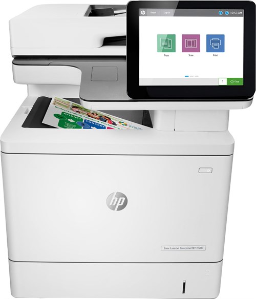 МФУ лазерный HP Color LaserJet Enterprise M578dn (7ZU85A) A4 Duplex белый 7ZU85A