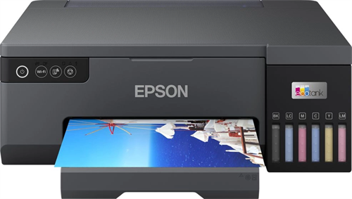 Принтер струйный Epson L8050 (C11CK37405/506/507/504/402) A4 WiFi черный C11CK37405/506/507/504/402