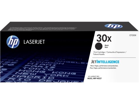 Картридж лазерный HP 30X CF230X черный бар.в компл. (3500стр.) для HP LJ Pro M203/M227 CF230X