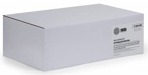 Картридж лазерный Cactus CS-Q2612AD черный двойная упак. (2000стр.) для HP 1010/1012/1015/1018/1020/ CS-Q2612AD