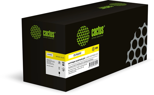 Картридж лазерный Cactus CS-TK5370Y TK-5370Y желтый (5000стр.) для Kyocera ECOSYS PA3500cx/ECO MA350 CS-TK5370Y