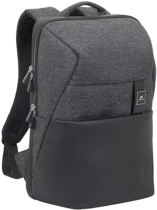 Рюкзак для ноутбука 15.6" Riva 8861 черный полиуретан/полиэстер (8861 BLACK) 8861 BLACK