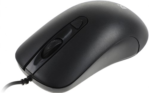 Мышь Defender MB-230 черный оптическая 1600dpi USB 2but (52231) 52231