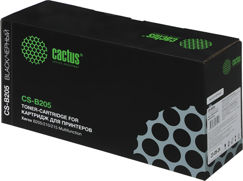 Картридж лазерный Cactus CS-B205 106R04348 черный (3000стр.) для Xerox B205/210/215 CS-B205