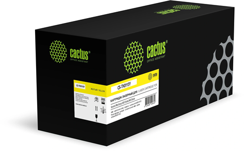 Картридж лазерный Cactus CS-TK8115Y TK-8115Y желтый (6000стр.) для Kyocera Mita Ecosys M8124cidn/M81 CS-TK8115Y