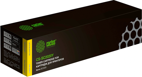 Картридж лазерный Cactus CS-SC2020Y 006R01696 желтый (3000стр.) для Xerox DocuCentre SC2020/ SC2020N CS-SC2020Y