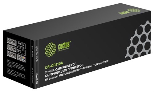 Картридж лазерный Cactus CS-CF410A CF410A черный (2300стр.) для HP LJ M452DW/DN/NW/M477FDW/M477FDN/M CS-CF410A
