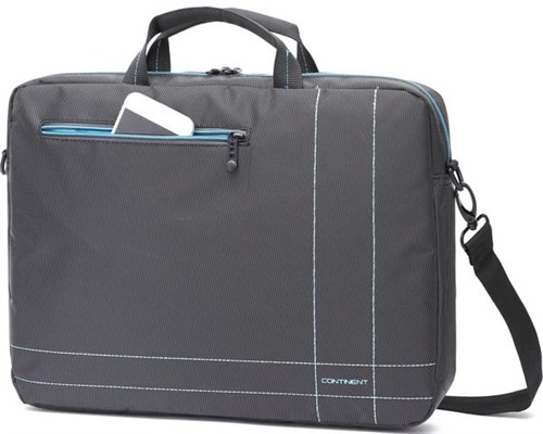 Сумка для ноутбука 15.6" Continent CC-201 GB серый нейлон/полиэстер CC-201 GB