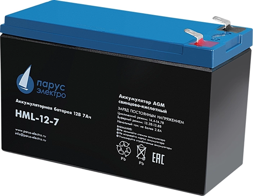 Батарея для ИБП Связь Инжиниринг HML-12-7 12В 7.2Ач HML-12-7