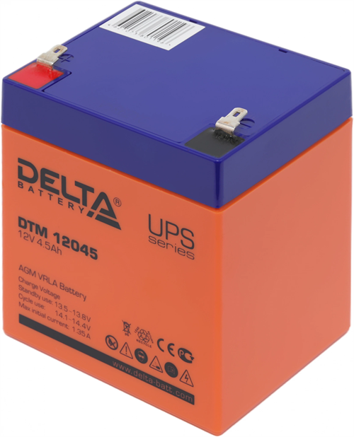 Батарея для ИБП Delta DTM 12045 12В 4.5Ач DTM 12045