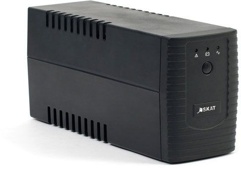 Источник бесперебойного питания Бастион Skat 800/400 480Вт 800ВА черный 454