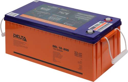 Батарея для ИБП Delta GEL 12-200 12В 200Ач GEL 12-200