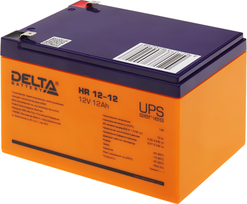 Батарея для ИБП Delta HR 12-12 12В 12Ач HR 12-12
