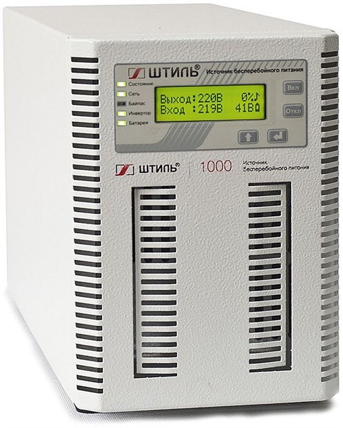 Источник бесперебойного питания Штиль ST ST1101SL 900Вт 1000ВА серый ST1101SL