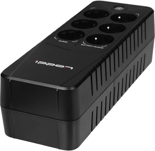 Источник бесперебойного питания Ippon Back Verso 600 300Вт 600ВА черный 751617