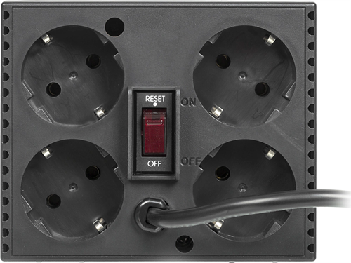 Стабилизатор напряжения Powercom TCA-1200 600Вт 1200ВА черный TCA-1200 BLACK