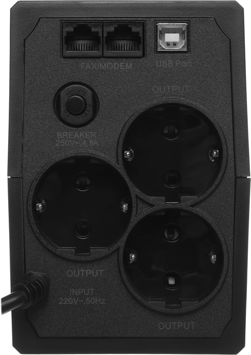 Источник бесперебойного питания Ippon Back Basic 850S New Euro 480Вт 850ВА черный 2095135