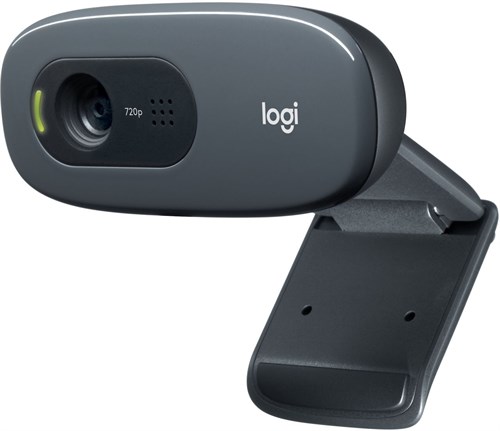 Камера Web Logitech HD Webcam C270 черный 0.9Mpix (1280x720) USB2.0 с микрофоном (960-000999) 960-000999