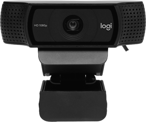 Камера Web Logitech HD Pro C920 черный 2Mpix (1920x1080) USB2.0 с микрофоном (960-000998) 960-000998
