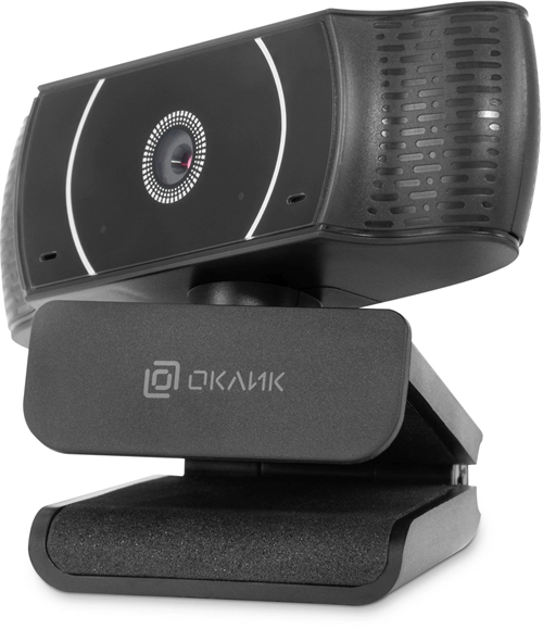 Камера Web Оклик OK-C016HD черный 1Mpix (1280x720) USB2.0 с микрофоном OK-C016HD