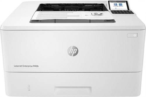 Принтер лазерный HP LaserJet Enterprise M406dn (3PZ15A) A4 Duplex Net белый 3PZ15A