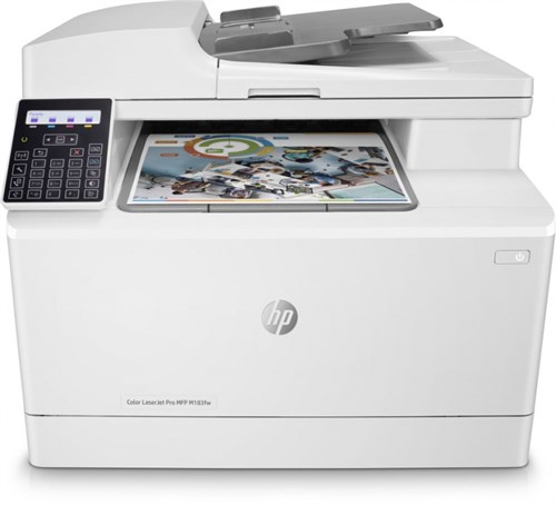 МФУ лазерный HP Color LaserJet Pro M183fw (7KW56A) A4 Net WiFi белый 7KW56A