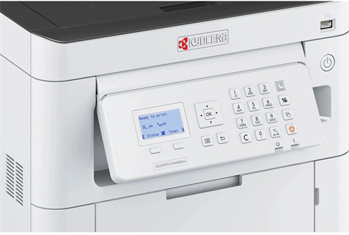 Принтер лазерный Kyocera Ecosys PA4500cx (1102Z13NL0) A4 Duplex белый 1102Z13NL0