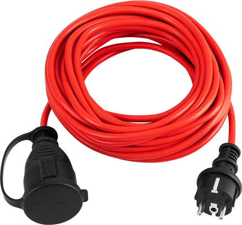 Сетевой удлинитель Buro BU-PS1.10/R 10м (1 розетка) красный (коробка) BU-PS1.10/R
