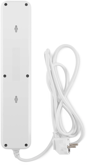 Сетевой фильтр Buro 500UNH-3-WG 3м (5 розеток) белый/серый (коробка) 500UNH-3-WG