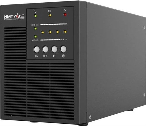 Источник бесперебойного питания Импульс Мини 400Вт 500ВА черный CM50101