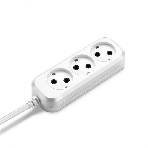 Сетевой удлинитель Buro BU-PSL3.3/W 3м (3 розетки) белый (пакет ПЭ) BU-PSL3.3/W