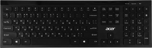 Клавиатура Acer OKR300 черный USB беспроводная Multimedia (ZL.KBDEE.014) ZL.KBDEE.014