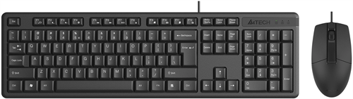 Клавиатура + мышь A4Tech KR-3330S клав:черный мышь:черный USB KR-3330S