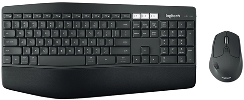 Клавиатура + мышь Logitech MK850 клав:черный мышь:черный USB беспроводная slim Multimedia (920-00822 920-008226