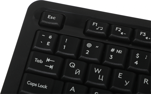 Клавиатура A4Tech FK10 черный/серый USB (FK10 GREY) кабель 1.5м FK10 GREY