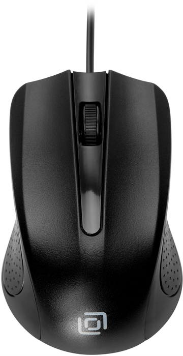 Мышь Оклик 225M черный оптическая 1200dpi USB для ноутбука 3but (997791) 997791