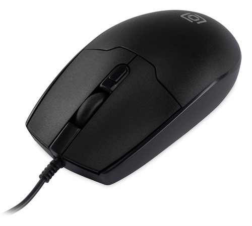 Мышь Оклик 147M черный оптическая 2000dpi USB 4but (1454525) 1454525