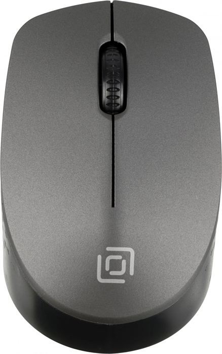 Мышь Оклик 486MW черный/серый оптическая 1600dpi беспров. USB для ноутбука 3but (1196552) 1196552